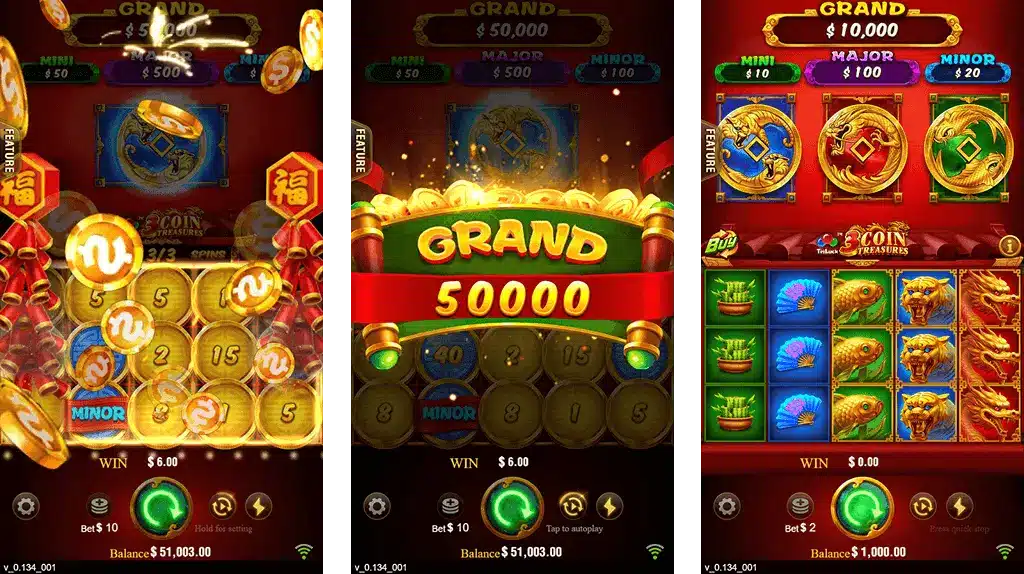 3 Coins 13Game Bonus